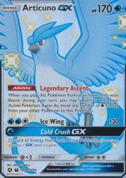 Articuno GX⁣ - Hidden Fates⁣ (Secret Rare)⁣ [SV54]