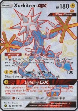 Xurkitree GX⁣ - Hidden Fates⁣ (Secret Rare)⁣ [SV58]