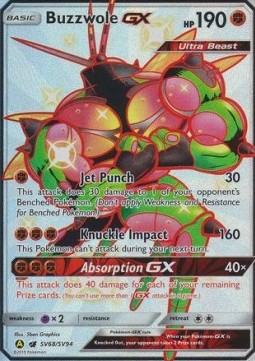 Buzzwole GX⁣ - Hidden Fates⁣ (Ultra Rare)⁣ [SV68]