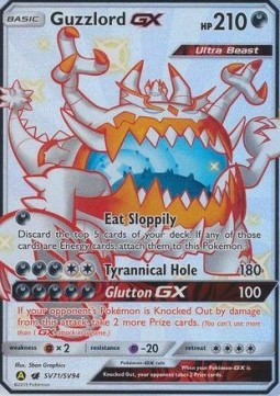 Guzzlord GX⁣ - Hidden Fates⁣ (Ultra Rare)⁣ [SV71]