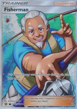 Fisherman⁣ - Hidden Fates⁣ (Ultra Rare)⁣ [SV83]