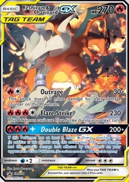 Reshiram & Charizard GX - SM Black Star Promos (Promo) [SM-201]