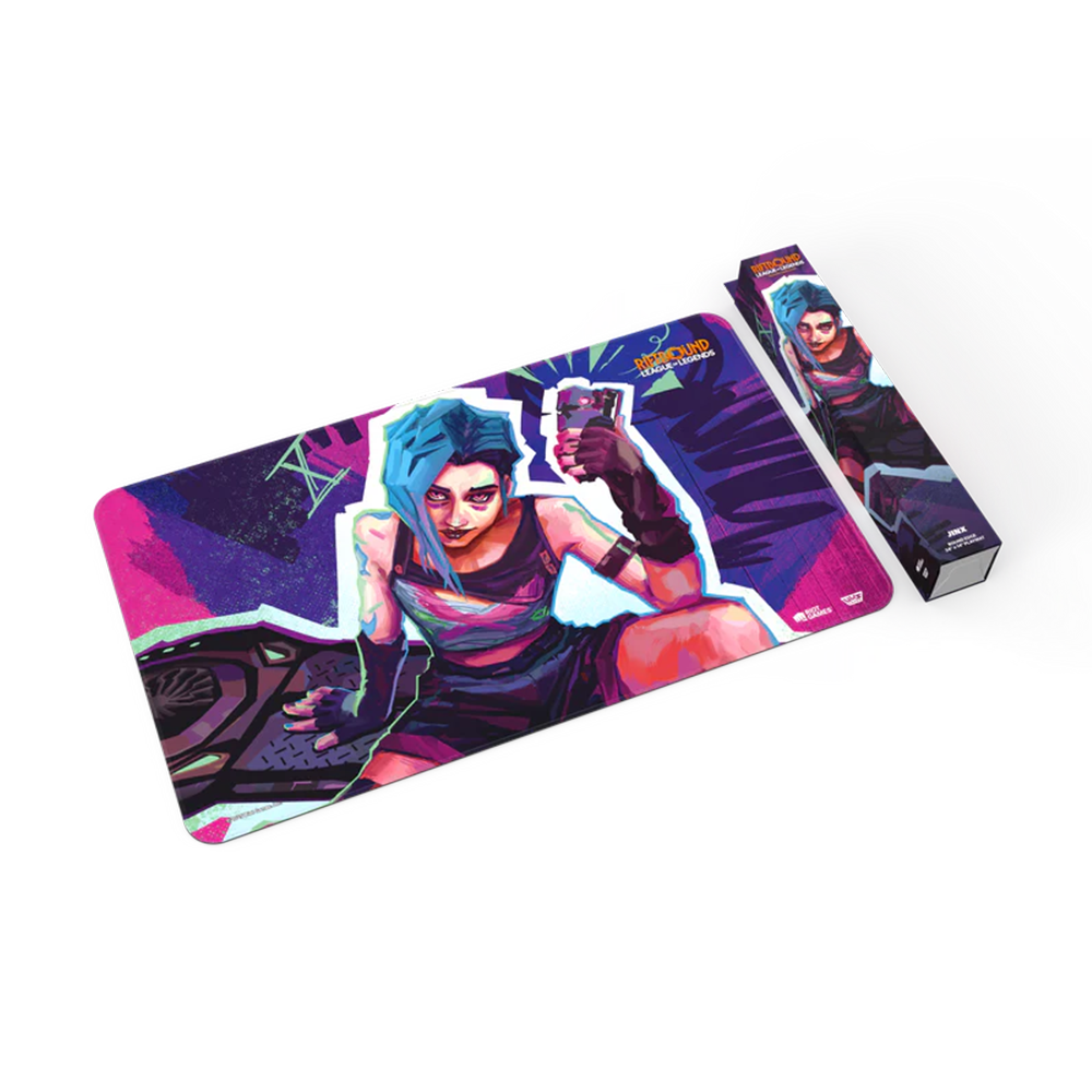 Riftbound League of Legends TCG Jinx Playmat Musemaatte Tilbehor