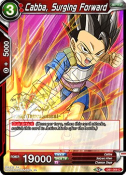 Cabba, Surging Forward⁣ - Dragon Brawl Release Promos⁣ (Common)⁣ [009]