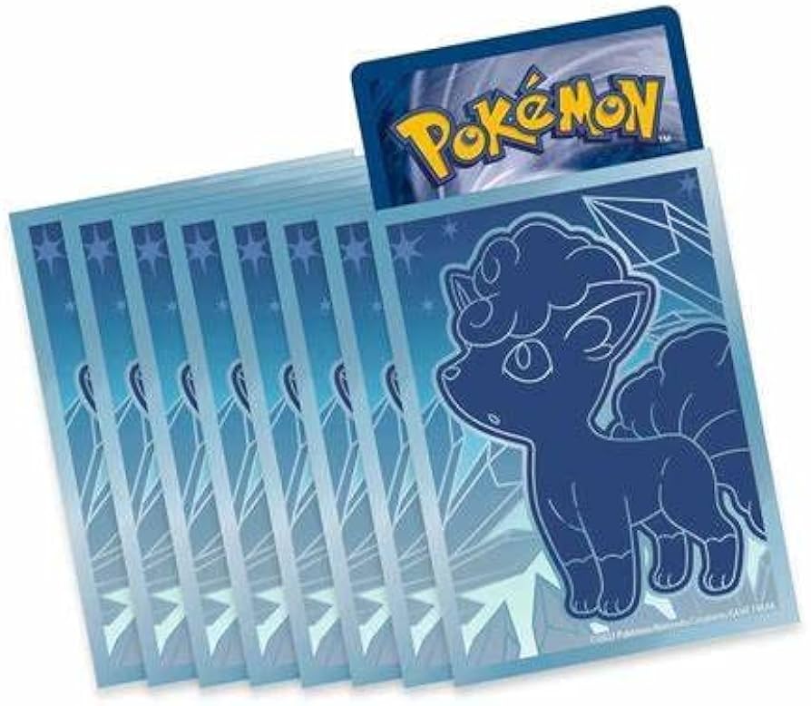 Pokémon TCG Silver Tempest Alolan Vulpix Sleeves 65 stk. Tilbehør