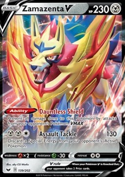 Zamazenta V⁣ - Sword & Shield⁣ (Ultra Rare)⁣ [139]