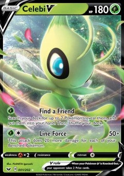 Celebi V⁣ - Sword & Shield⁣ (Ultra Rare)⁣ [1]
