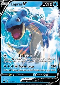 Lapras V⁣ - Sword & Shield⁣ (Ultra Rare)⁣ [49]