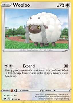 Wooloo⁣ - Sword & Shield⁣ (Common)⁣ [152]