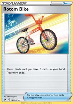 Rotom Bike⁣ - Sword & Shield⁣ (Uncommon)⁣ [181]