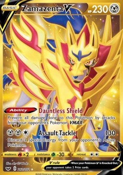 Zamazenta V⁣ - Sword & Shield⁣ (Secret Rare)⁣ [212]