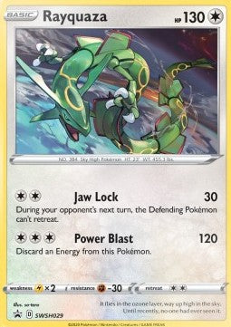 Rayquaza⁣ - SWSH Black Star Promos⁣ (Promo)⁣ [029]