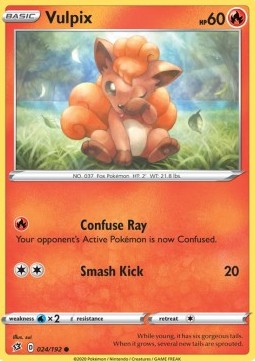 Vulpix⁣ - Rebel Clash⁣ (Common)⁣ [24]