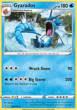 Gyarados⁣ - Rebel Clash⁣ (Holo Rare)⁣ [40]