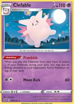 Clefable⁣ - Rebel Clash⁣ (Holo Rare)⁣ [75]