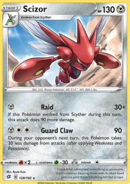 Scizor⁣ - Rebel Clash⁣ (Rare)⁣ [128]