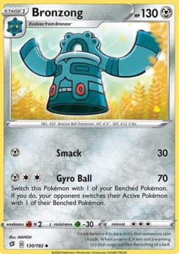 Bronzong⁣ - Rebel Clash⁣ (Uncommon)⁣ [130]