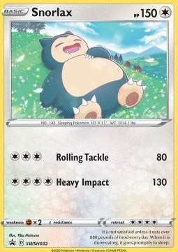 Snorlax⁣ - SWSH Black Star Promos⁣ (Promo)⁣ [032]