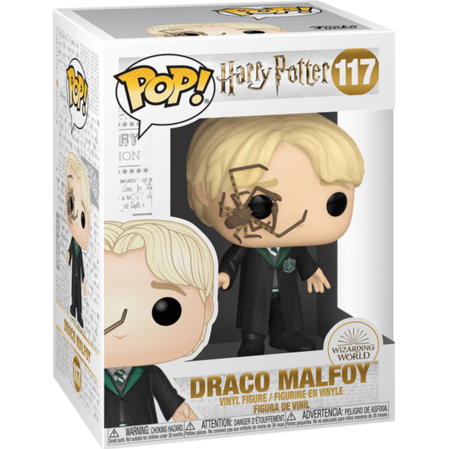 Funko POP! - Harry Potter: Draco Malfoy with Whip Spider #117