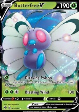 Butterfree V⁣ - Darkness Ablaze⁣ (Ultra Rare)⁣ [1]