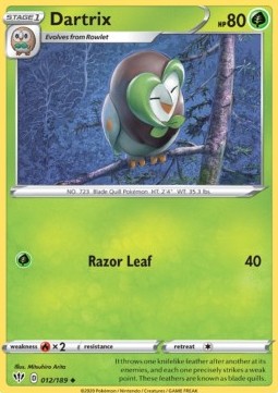 Dartrix⁣ - Darkness Ablaze⁣ (Uncommon)⁣ [12]