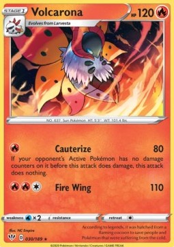 Volcarona⁣ - Darkness Ablaze⁣ (Rare)⁣ [30]