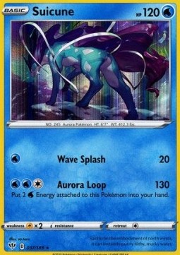 Suicune⁣ - Darkness Ablaze⁣ (Holo Rare)⁣ [37]