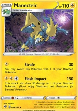 Manectric⁣ - Darkness Ablaze⁣ (Rare)⁣ [59]