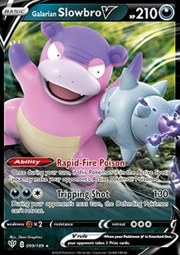 Galarian Slowbro V⁣ - Darkness Ablaze⁣ (Ultra Rare)⁣ [99]