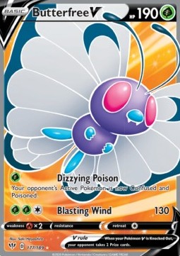 Butterfree V⁣ - Darkness Ablaze⁣ (Ultra Rare)⁣ [177]