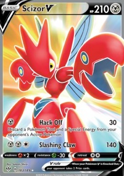 Scizor V⁣ - Darkness Ablaze⁣ (Ultra Rare)⁣ [183]