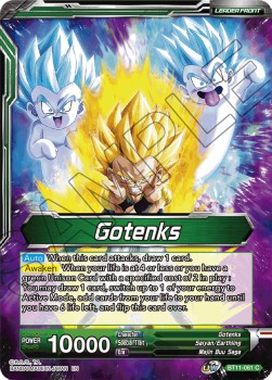 Gotenks // Gotenks, Extravagant Assault⁣ - Vermilion Bloodline⁣ (Common)⁣ [061]