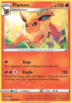 Flareon⁣ - SWSH Black Star Promos⁣ (Promo)⁣ [041]