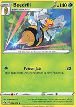 Beedrill⁣ - Champion’s Path⁣ (Uncommon)⁣ [4]