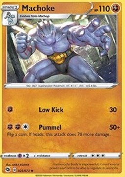 Machoke⁣ - Champion’s Path⁣ (Uncommon)⁣ [25]