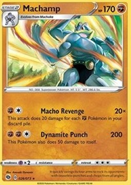 Machamp⁣ - Champion’s Path⁣ (Holo Rare)⁣ [26]