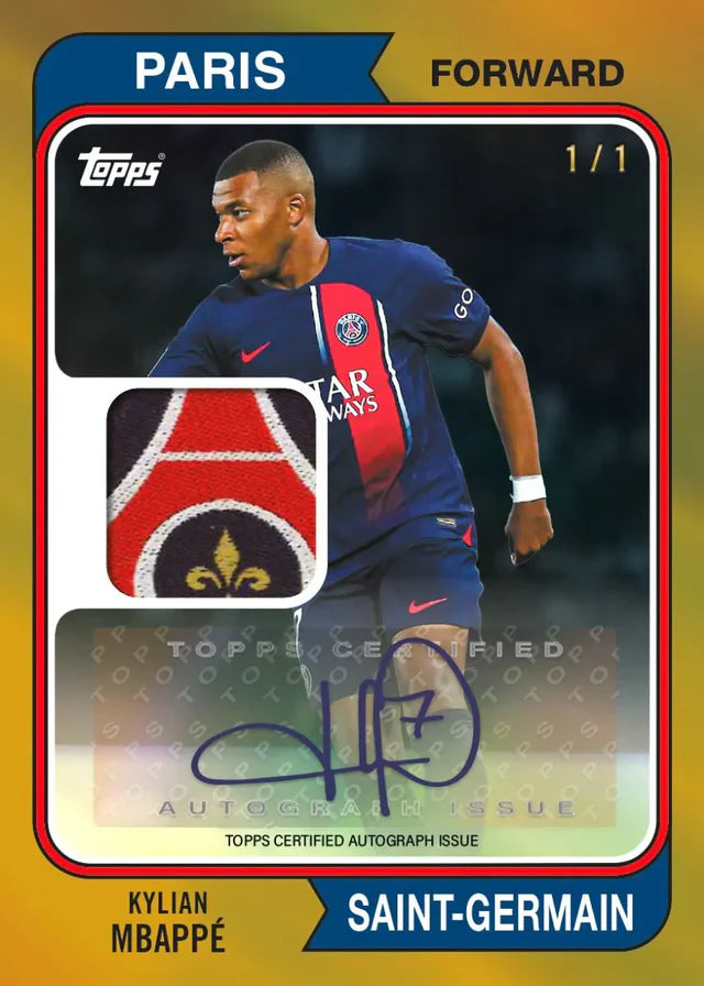 Topps Paris Saint Germain Team Set 2023/24 Kortspil