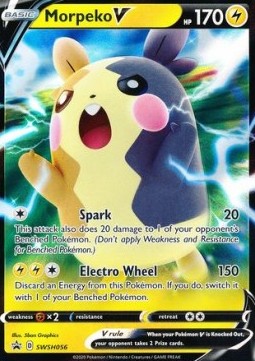 Morpeko V⁣ - SWSH Black Star Promos⁣ (Promo)⁣ [056]