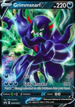 Grimmsnarl V⁣ - SWSH Black Star Promos⁣ (Promo)⁣ [057]