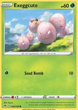 Exeggcute⁣ - Vivid Voltage⁣ (Common)⁣ [4]
