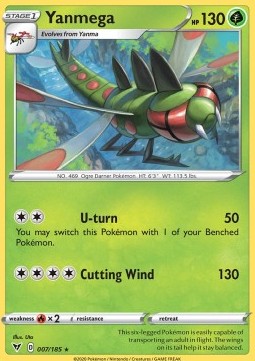 Yanmega⁣ - Vivid Voltage⁣ (Rare)⁣ [7]