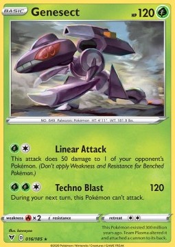 Genesect⁣ - Vivid Voltage⁣ (Holo Rare)⁣ [16]