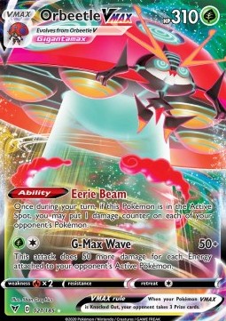 Orbeetle VMAX⁣ - Vivid Voltage⁣ (Ultra Rare)⁣ [21]