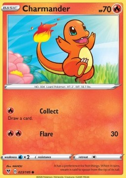 Charmander⁣ - Vivid Voltage⁣ (Common)⁣ [23]