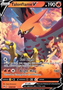 Talonflame V⁣ - Vivid Voltage⁣ (Ultra Rare)⁣ [29]