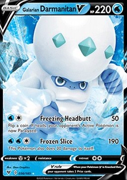 Galarian Darmanitan V⁣ - Vivid Voltage⁣ (Ultra Rare)⁣ [36]