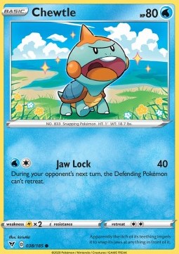 Chewtle⁣ - Vivid Voltage⁣ (Common)⁣ [38]