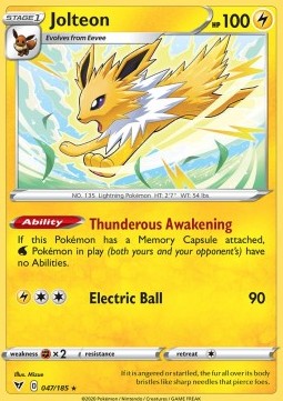 Jolteon⁣ - Vivid Voltage⁣ (Rare)⁣ [47]