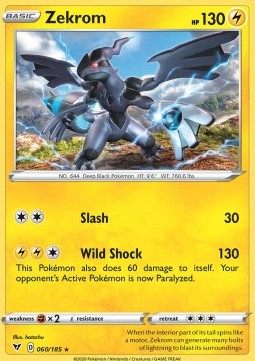 Zekrom⁣ - Vivid Voltage⁣ (Holo Rare)⁣ [60]