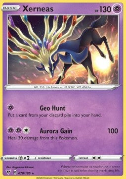 Xerneas⁣ - Vivid Voltage⁣ (Holo Rare)⁣ [78]